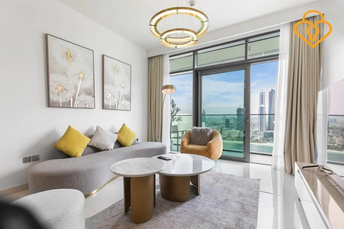 Keysplease 2 Bedroom Beach Vista, Emaar Beachfront Dubai Apartment