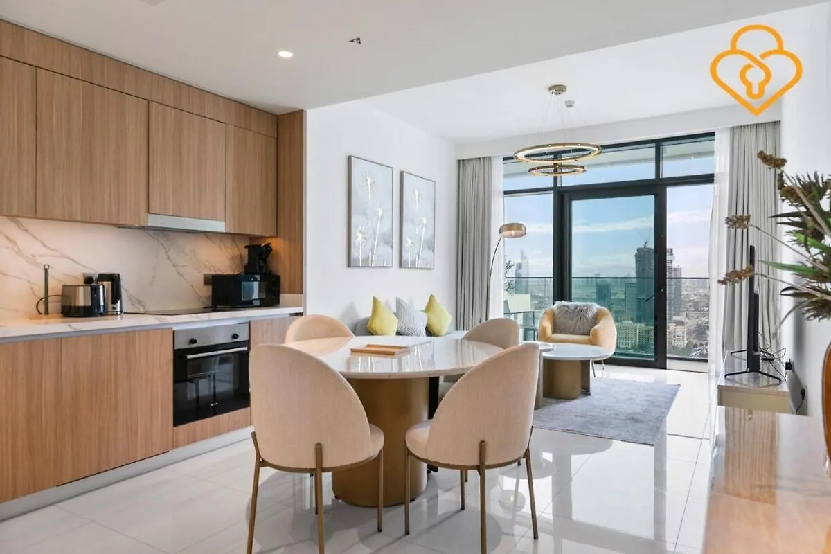 Keysplease 2 Bedroom Beach Vista, Emaar Beachfront Dubai 0*,