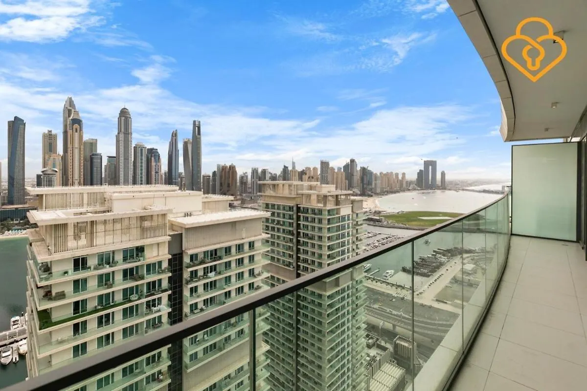 Keysplease 2 Bedroom Beach Vista, Emaar Beachfront Dubai Apartment